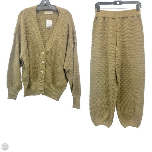 Pants Set 2pc By Free People In Brown, Size: M