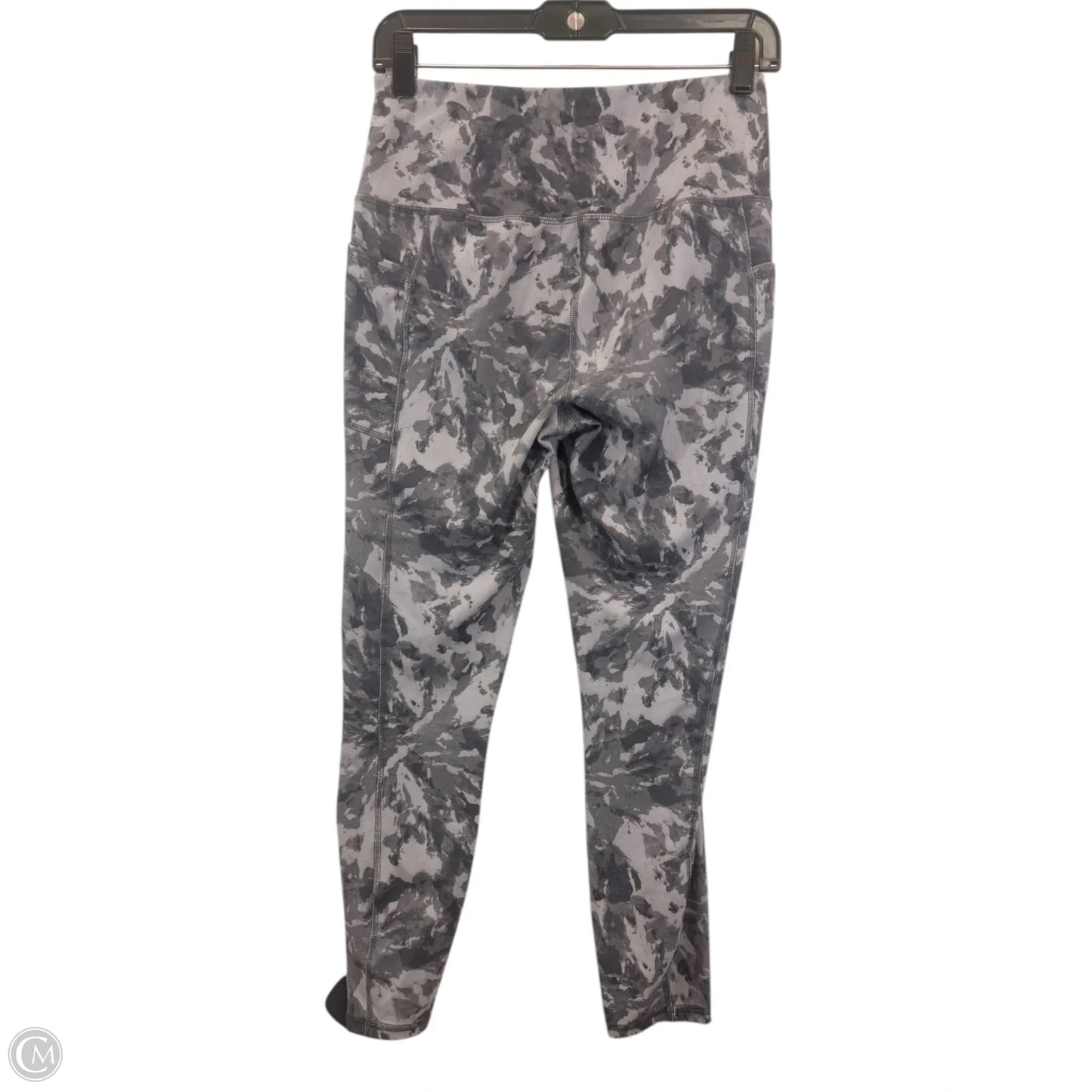 Athletic Leggings By Rbx In Grey, Size: M