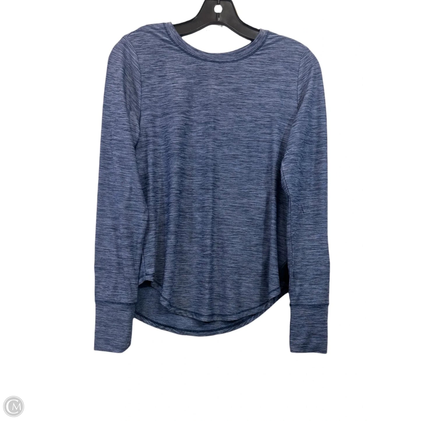 Athletic Top Long Sleeve Crewneck By Dsg Outerwear In Blue, Size: Xs