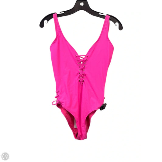 Swimsuit By Tini Bikini  In Pink, Size: M