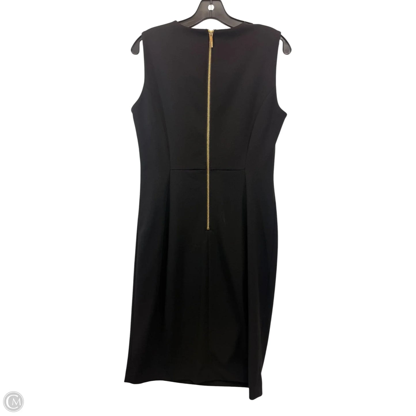 Dress Work By Calvin Klein In Black, Size: M