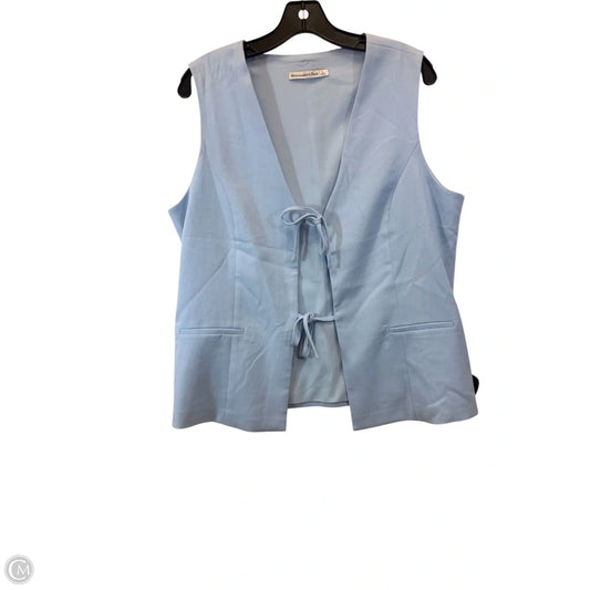 Vest Other By Abercrombie And Fitch In Blue, Size: L