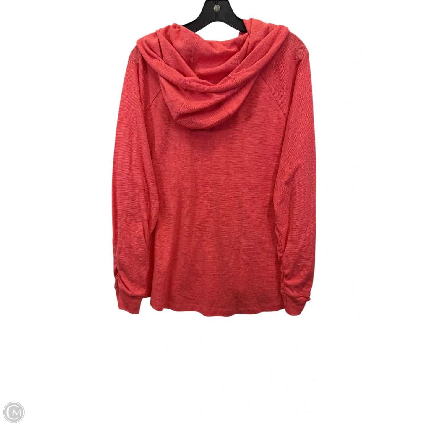 Athletic Jacket By Calvin Klein Performance In Peach, Size: 1x