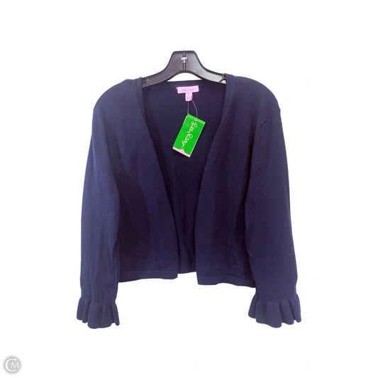 Cardigan Designer By Lilly Pulitzer In Navy, Size: Xl
