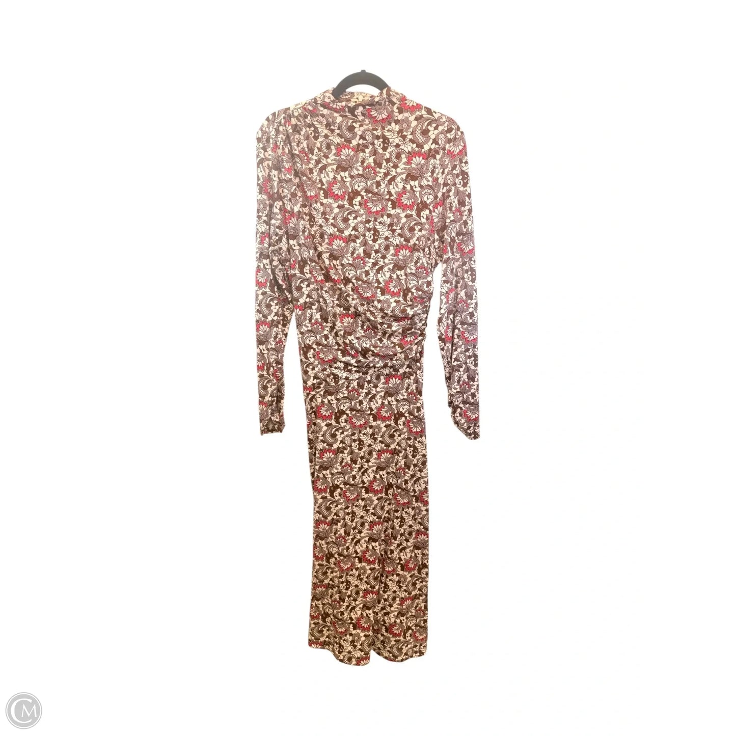 Dress Casual Maxi By ME + EM In Brown & Pink, Size: Xl