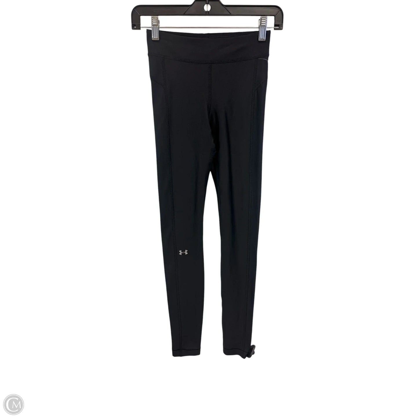 Athletic Leggings By Under Armour In Black, Size: Xs