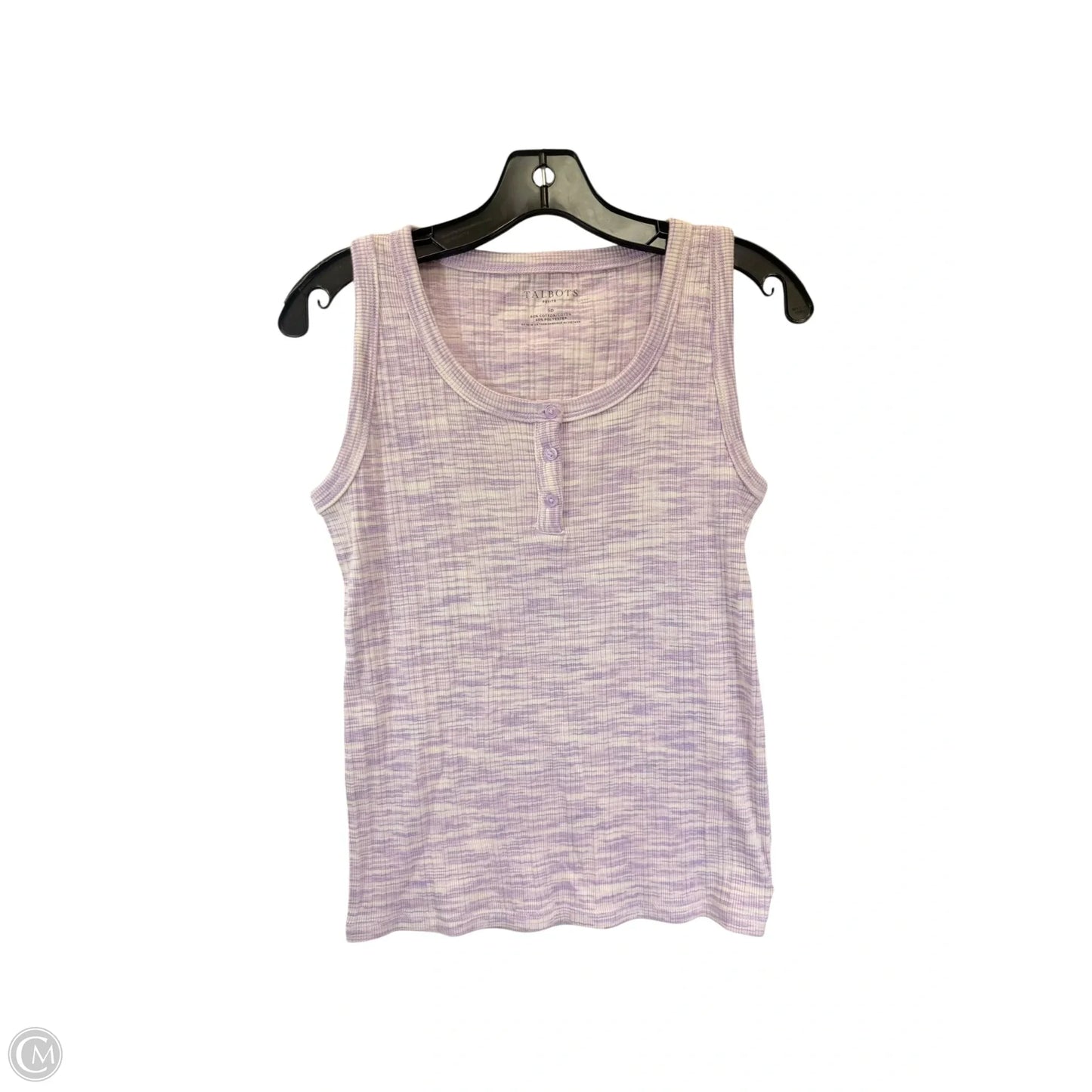 Tank Top By Talbots In Purple, Size: Sp