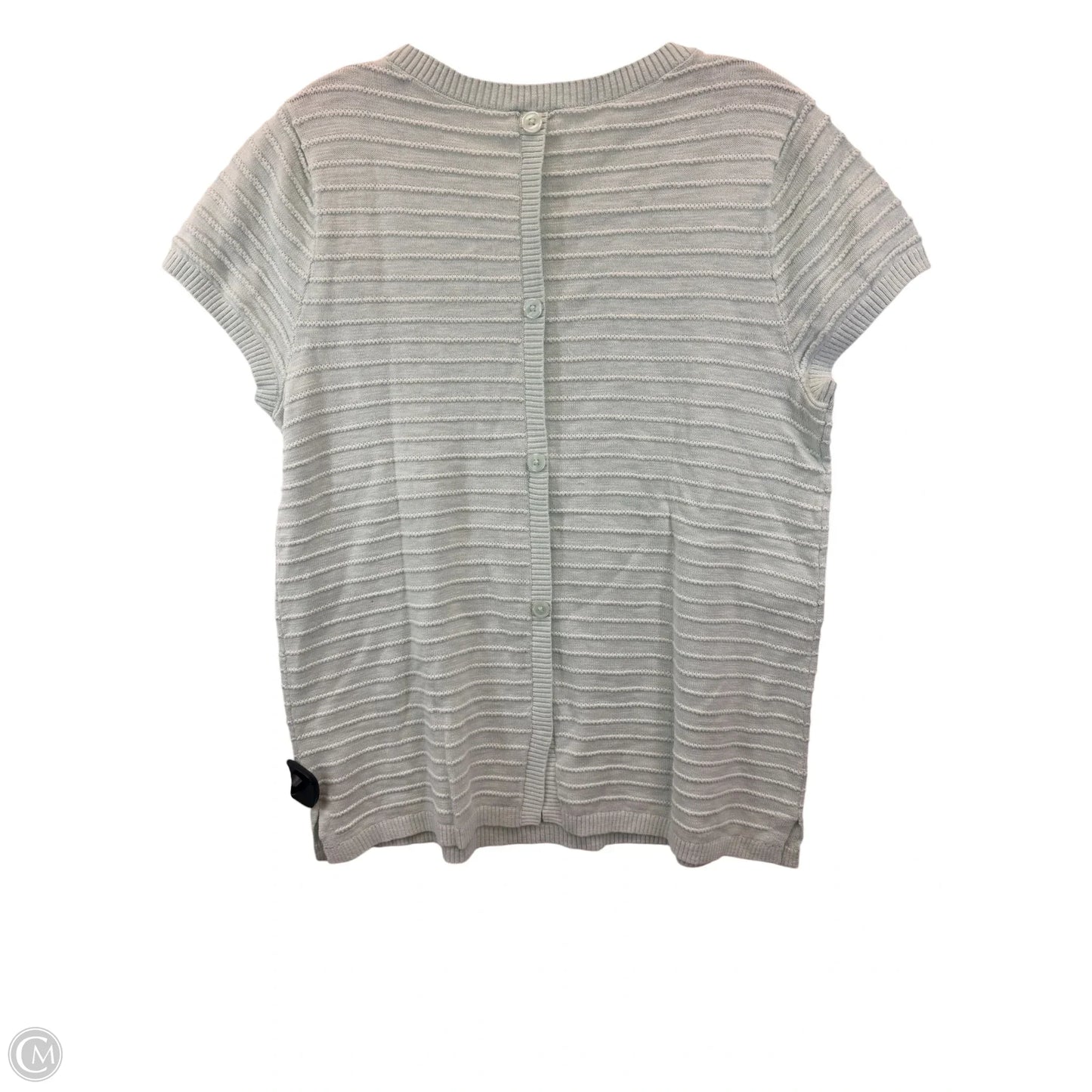 Top Short Sleeve By Talbots In Green, Size: Mp