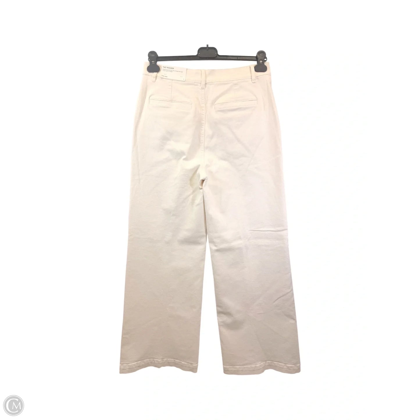 Jeans Wide Leg By Ann Taylor In Cream, Size: 8