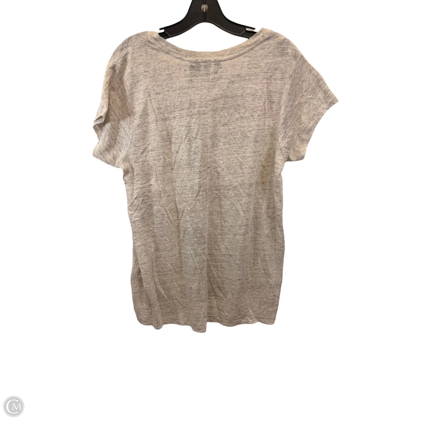 Top Short Sleeve Basic By Tahari In Beige, Size: Xl