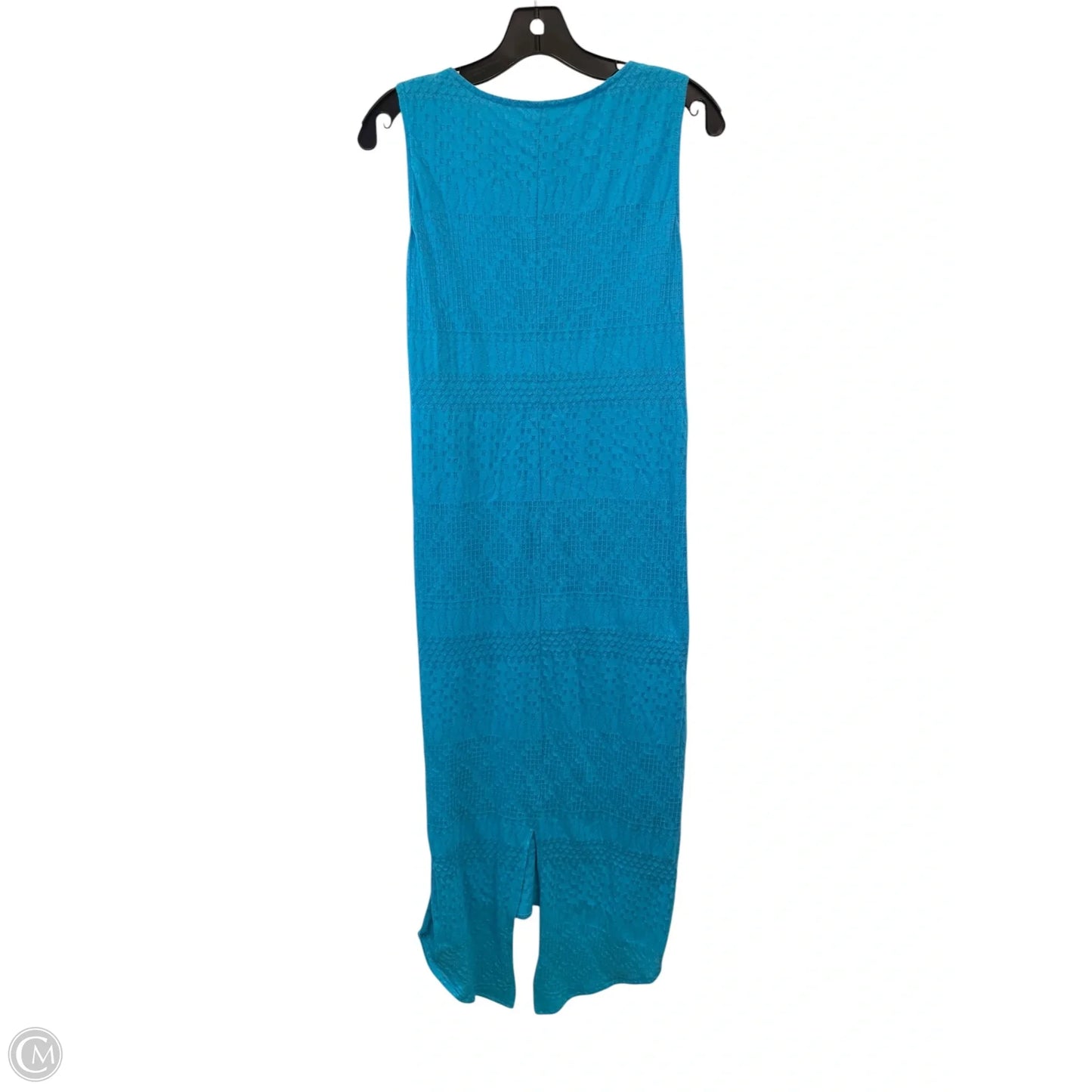 Dress Casual Maxi By Chicos In Blue, Size: M