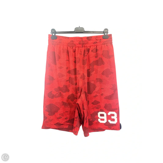 Shorts By A Bathing Ape In Camouflage Print, Size: Xl