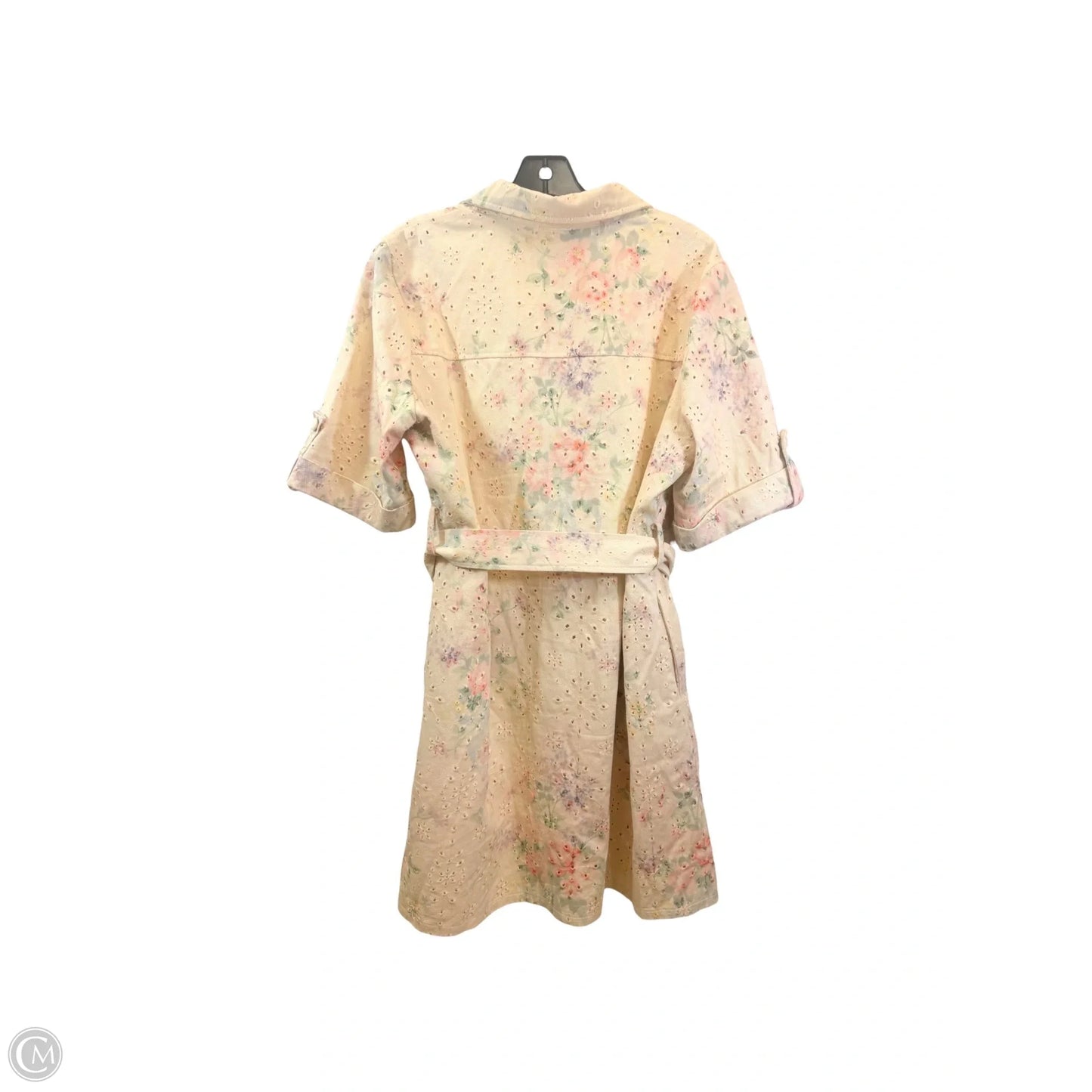 Dress Casual Short By Solitaire In Floral Print, Size: L