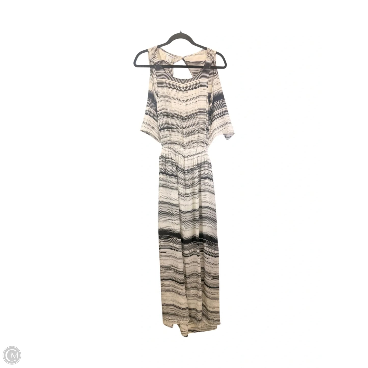Dress Casual Maxi By Club Monaco In Black & White, Size: S