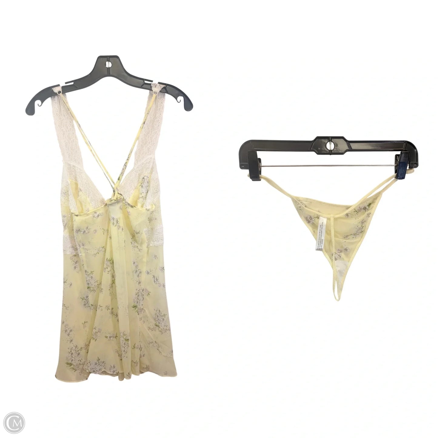 Nightgown By Linea Donatella In Yellow, Size: L