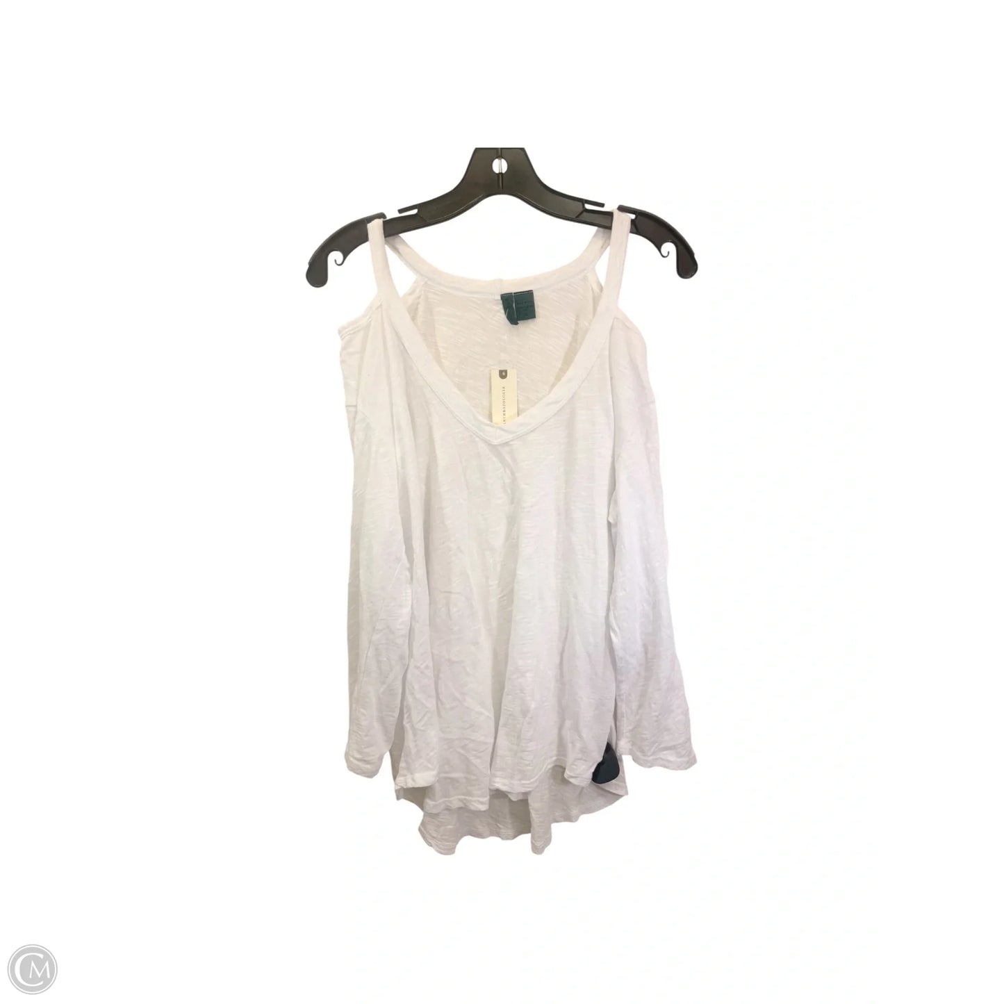 Top 3/4 Sleeve By Left Of Center In White, Size: Xl
