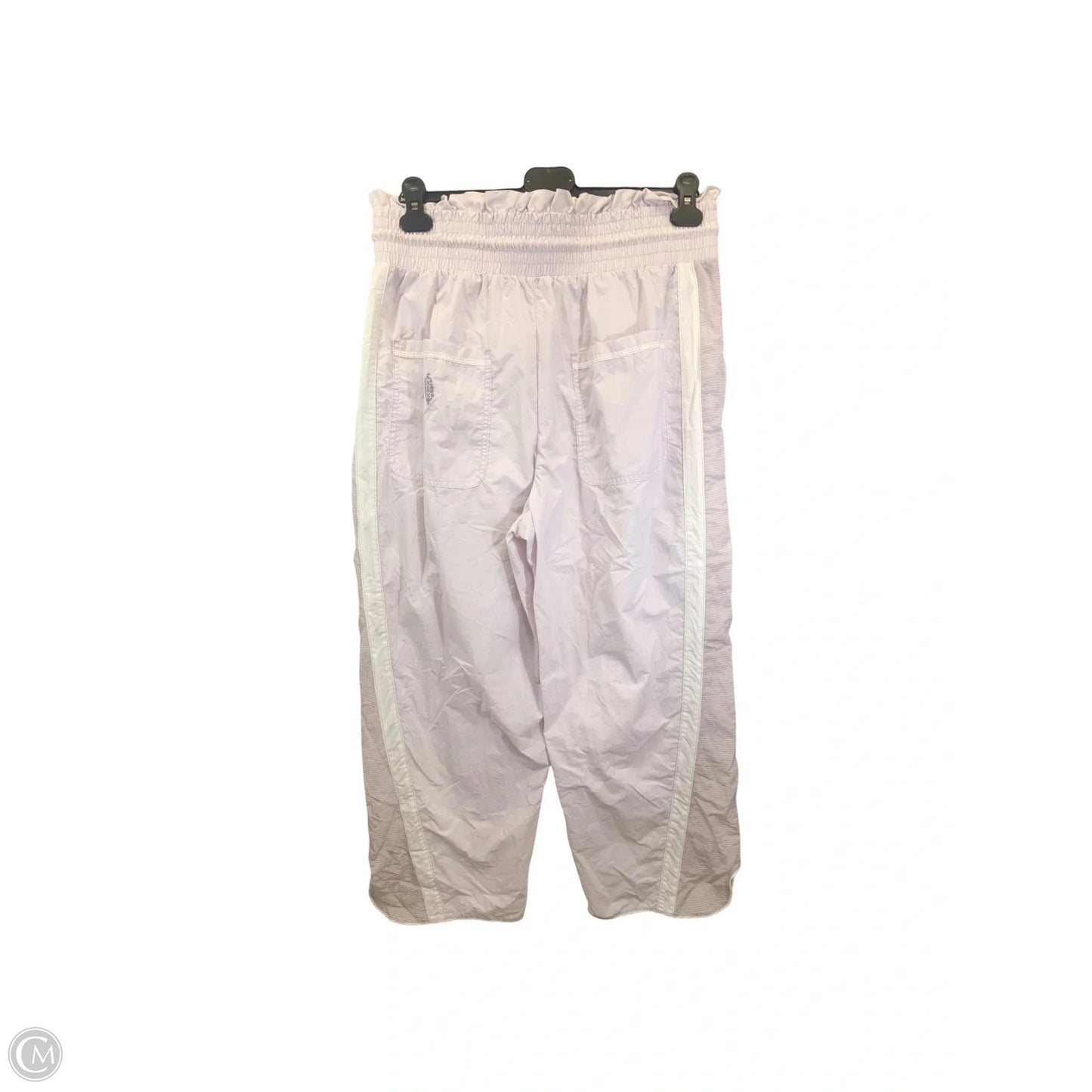 Athletic Pants By Free People In Purple & White, Size: L