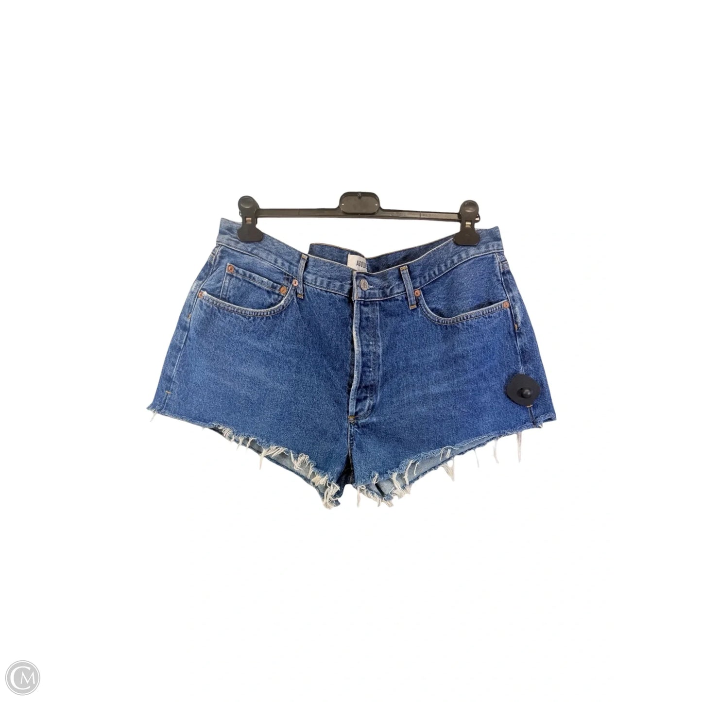 Shorts By Agolde In Blue Denim, Size: 12