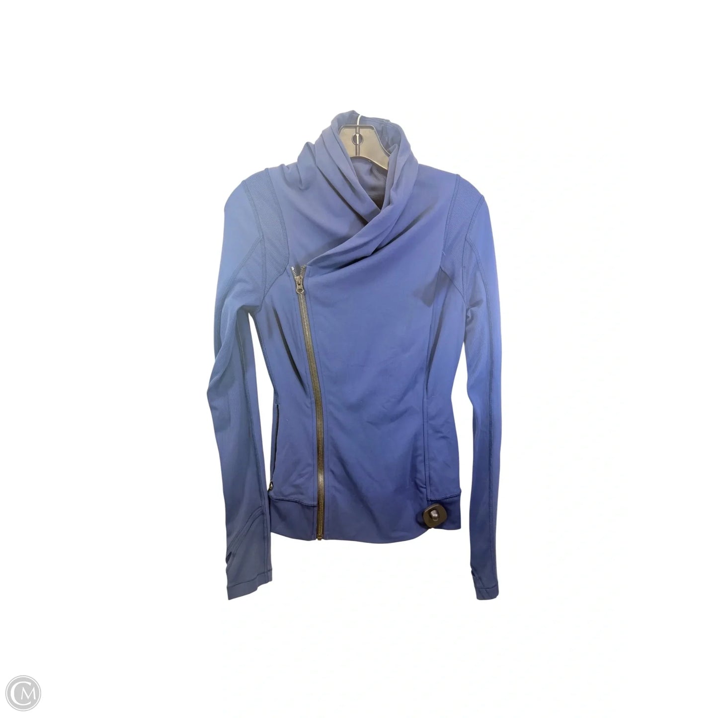Athletic Jacket By Lululemon In Navy, Size: 4