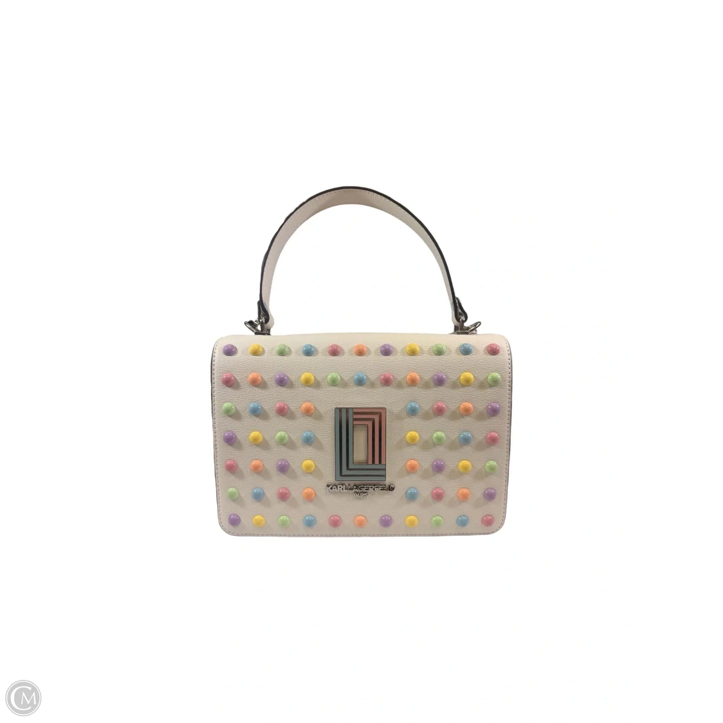 Crossbody Designer By Karl Lagerfeld, Size: Medium