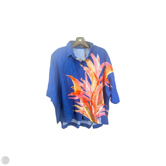 Top Short Sleeve By Lenny NiemeyerIn Tropical Print, Size: Sp