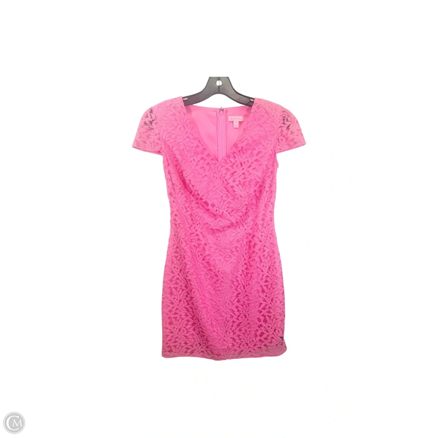 Dress Designer By Lilly Pulitzer In Pink & Silver, Size: Xs