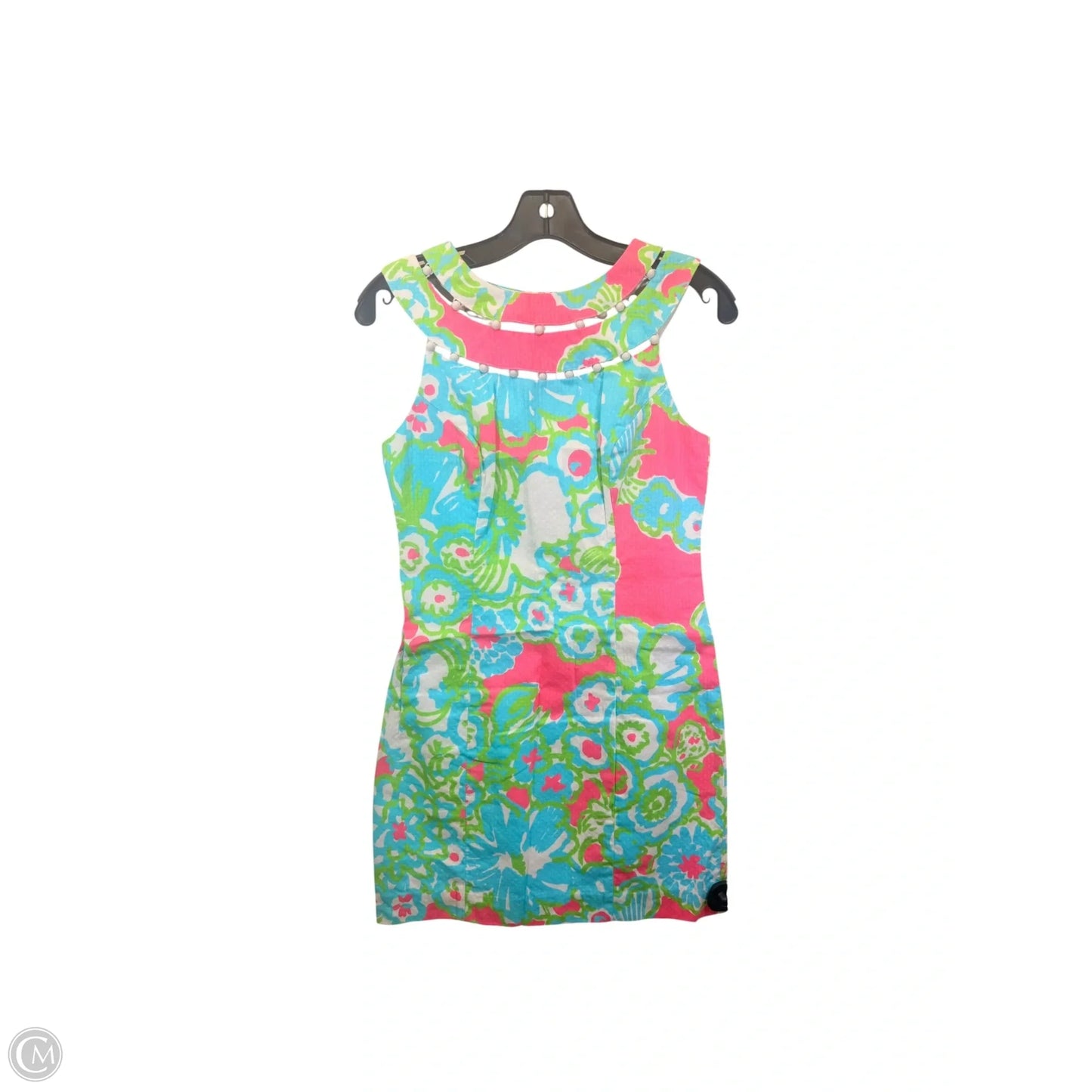 Dress Designer By Lilly Pulitzer In Blue & Pink, Size: 0