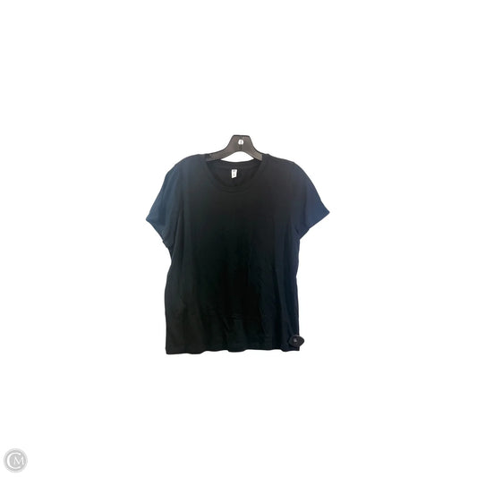 Top Short Sleeve Basic By Bp In Black, Size: Xl