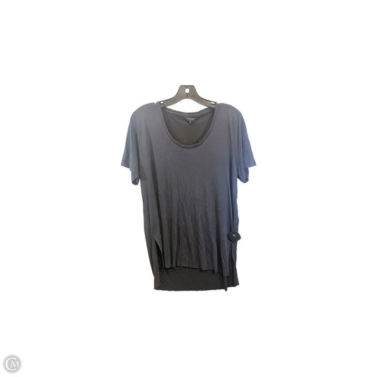 Tunic Short Sleeve By Lucky Brand In Grey, Size: M