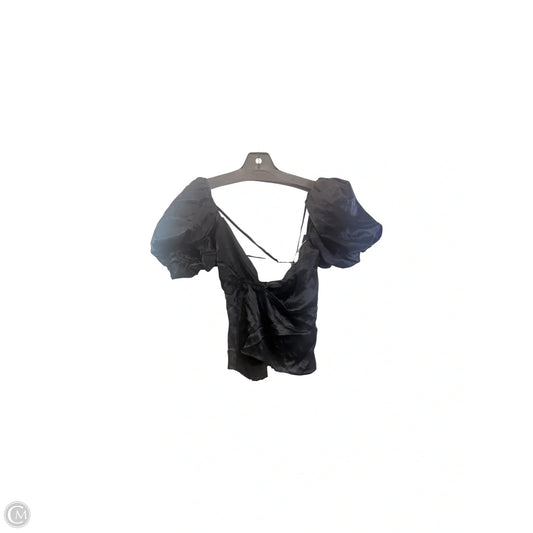 Top Short Sleeve By LPA In Black, Size: M