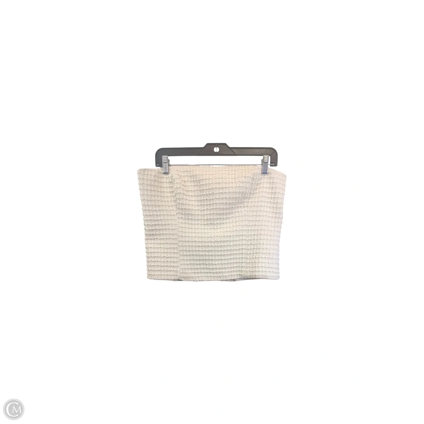Top Sleeveless By Reformation In Cream, Size: L