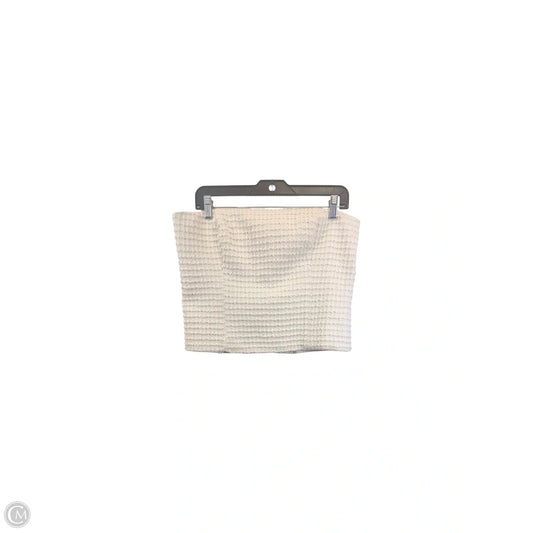 Top Sleeveless By Reformation In Cream, Size: L