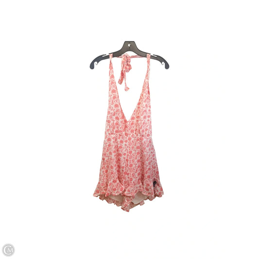 Romper By Trixxi In Red & White, Size: S