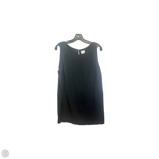 Tank Top By Chicos In Black, Size: L