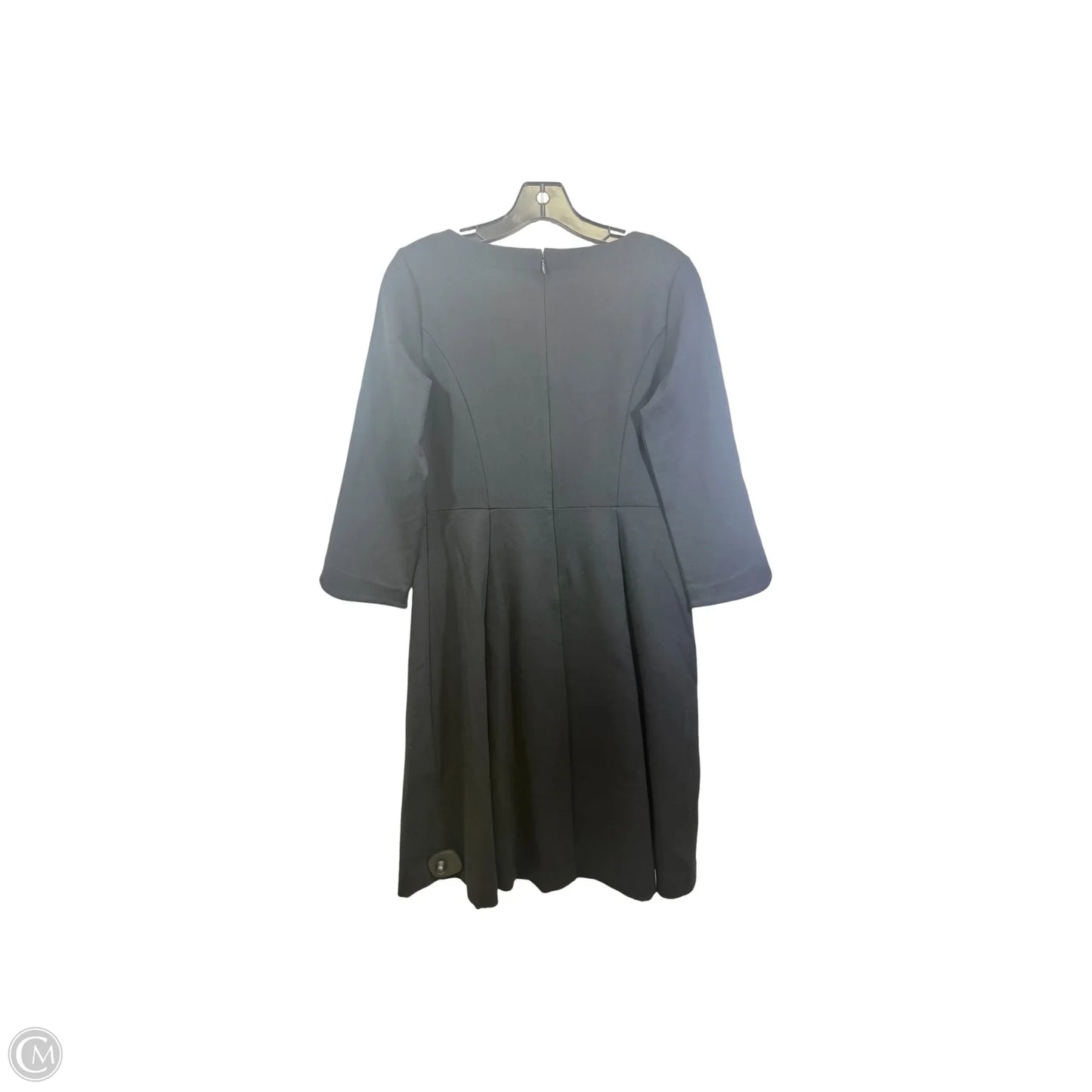 Dress Casual Midi By Ann Taylor In Black, Size: Xs