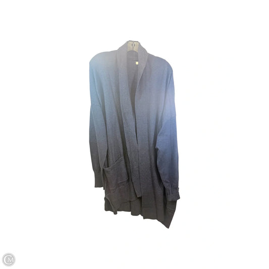 Cardigan By Max Studio In Blue, Size: Xl