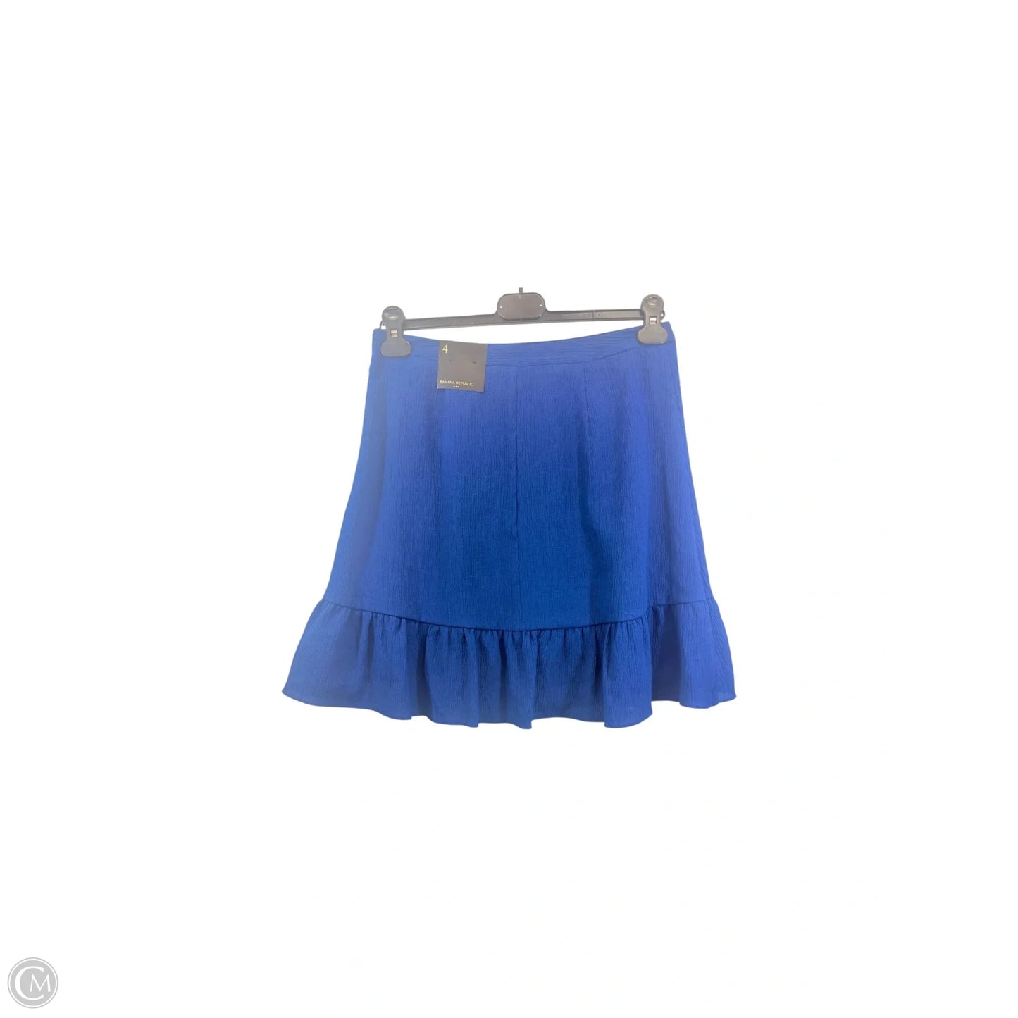Skirt Midi By Banana Republic In Blue, Size: S