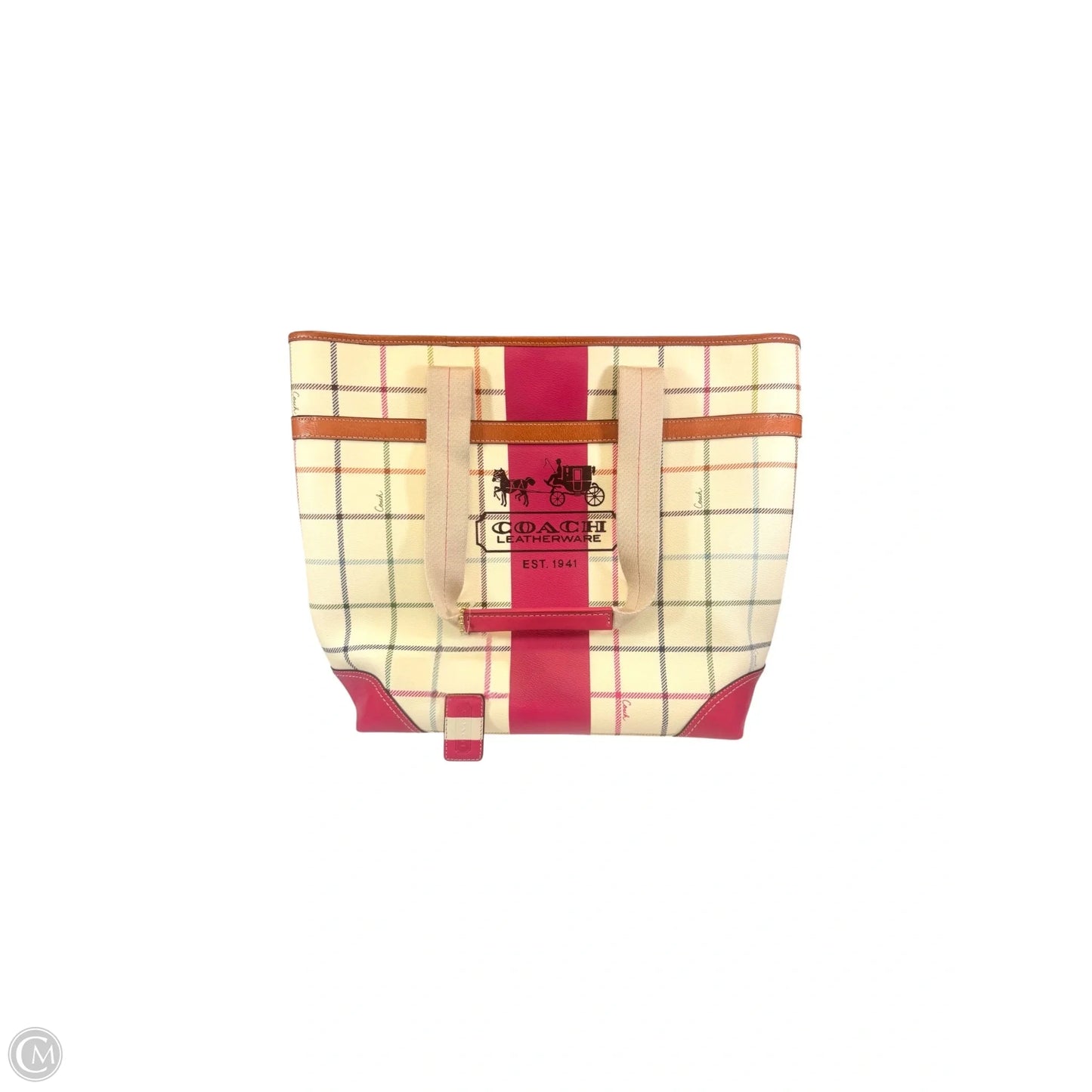 Tote Designer By Coach, Size: Large