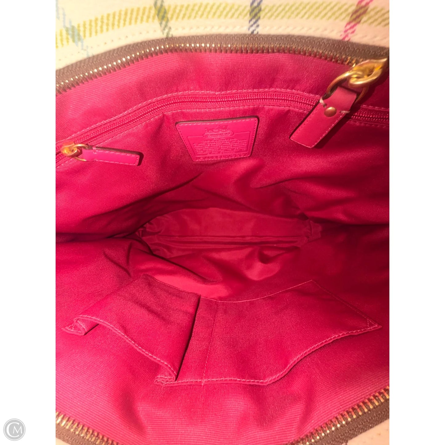 Tote Designer By Coach, Size: Large