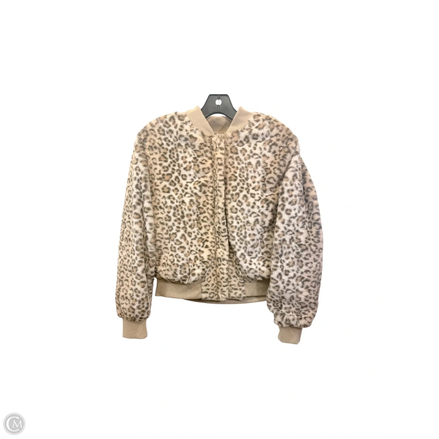 Jacket Faux Fur & Sherpa By Sanctuary In Animal Print, Size: Xs