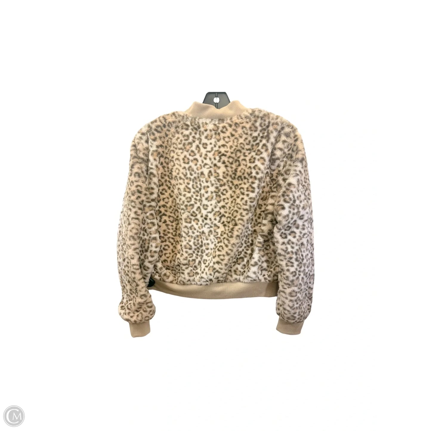 Jacket Faux Fur & Sherpa By Sanctuary In Animal Print, Size: Xs