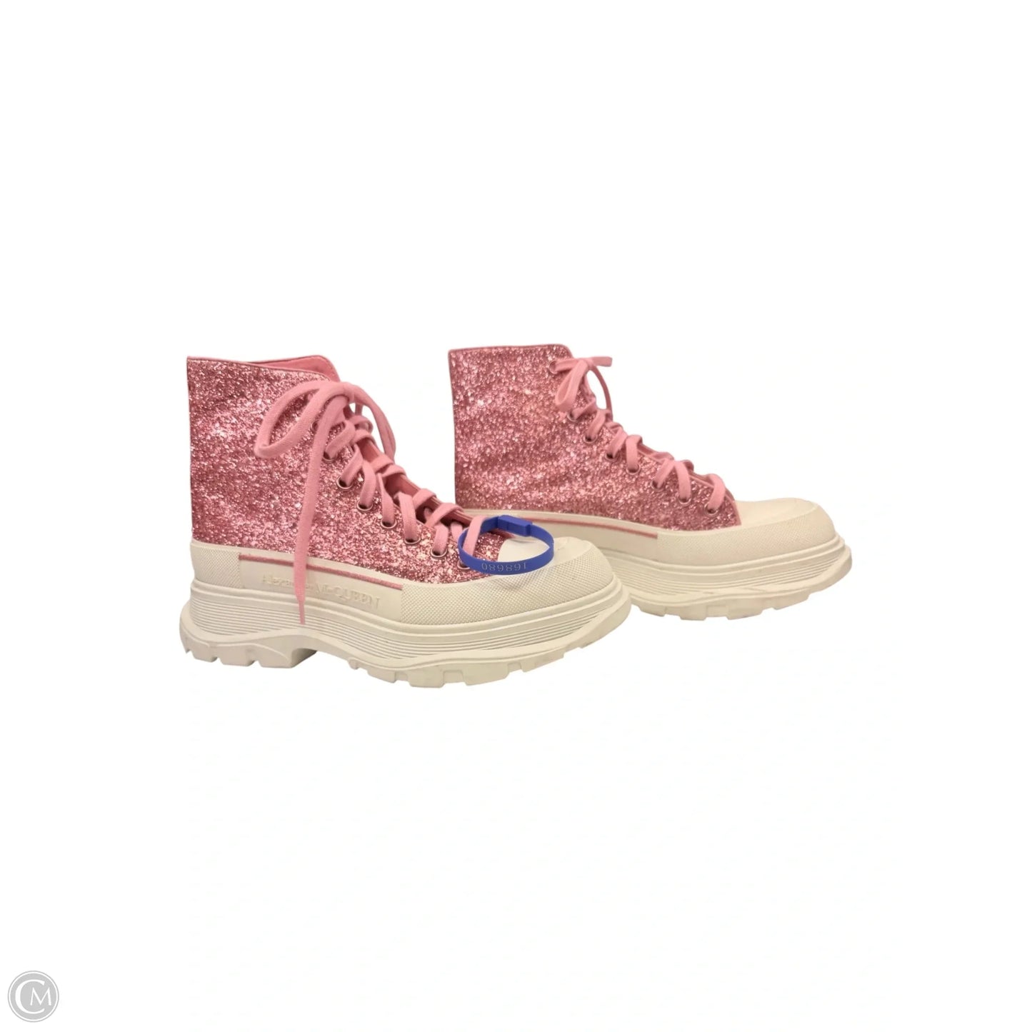 Shoes Luxury Designer By Alexander Mcqueen In Pink, Size: 11