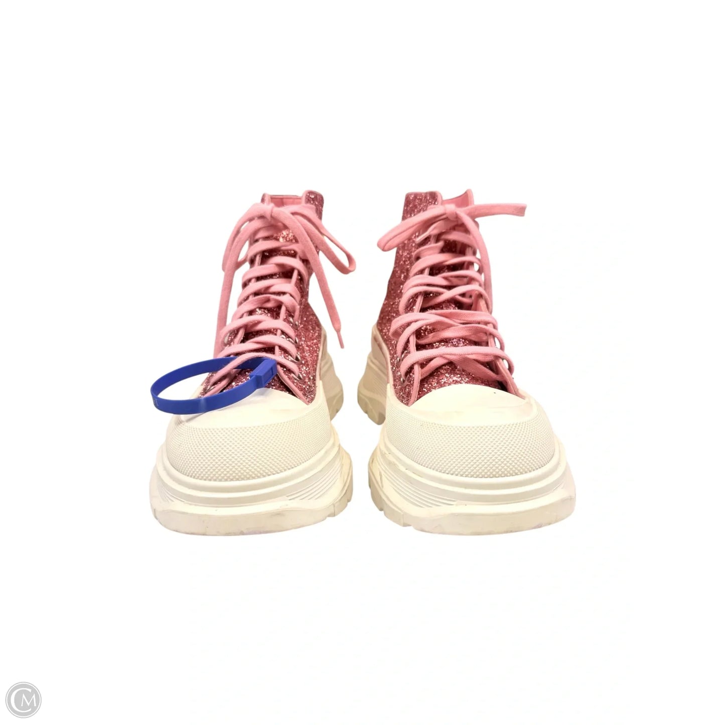 Shoes Luxury Designer By Alexander Mcqueen In Pink, Size: 11