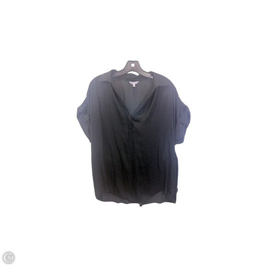 Top Short Sleeve By Naked Zebra In Black, Size: L