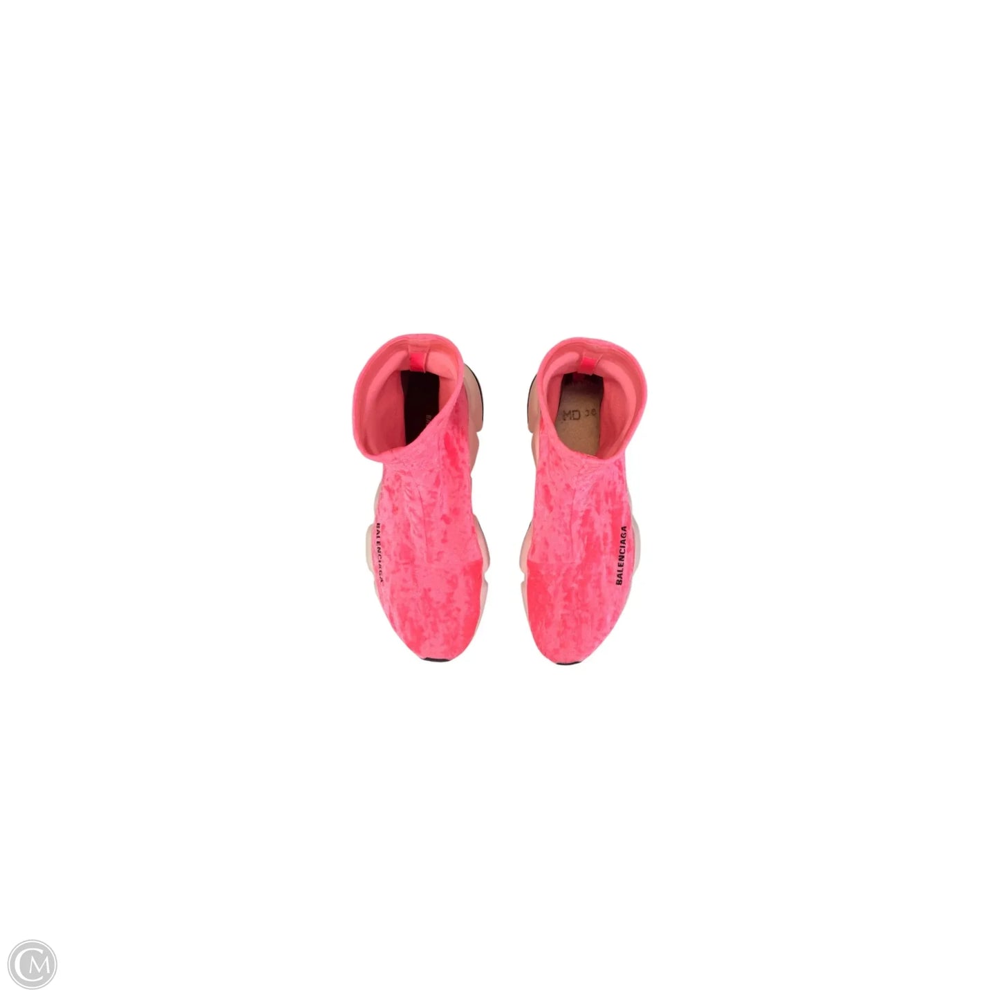Shoes Luxury Designer By Balenciaga In Pink, Size: 8