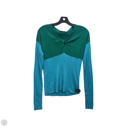 Sweater By Richmond Denim In Blue & Green, Size: M