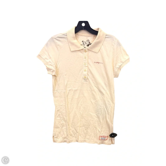 Top Short Sleeve By True Religion In Cream, Size: M