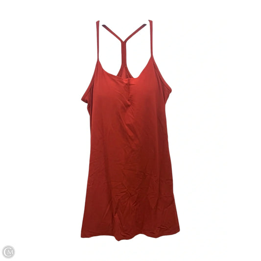 Athletic Dress By Lululemon In Copper, Size: Xl