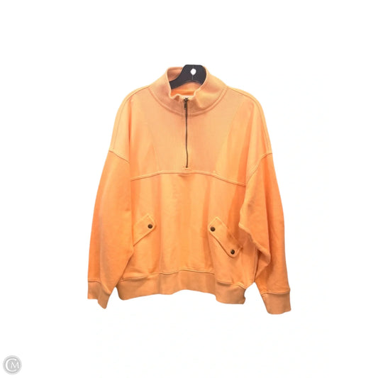 Sweatshirt Collar By Aerie In Peach, Size: M