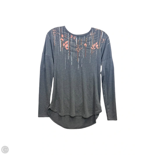 Top Long Sleeve By Apt 9 In Grey, Size: Xs